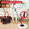 Spin Mop and Bucket with Wringer Set