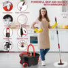 Spin Mop and Bucket with Wringer Set